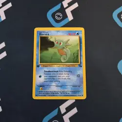 Horsea 49/62 1st Edition Fossil Regular Pokemon TCG - Image 1