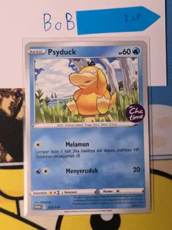 Pokemon TCG Indonesia Psyduck Chatime promo 352/S-P LP 2 - Image 1