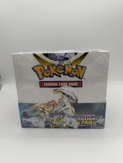 Pokemon TCG | Brilliant Stars | Booster Box | 36 Packs | Sealed - Image 1