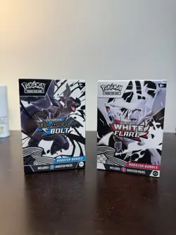 Pokemon TCG Black Bolt and White Flare Booster Bundles Factory Sealed - Image 1
