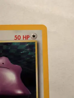1999 Pokemon Fossil Ditto 3/62 Holo Rare Unlimited Wizards English Card - Image 4