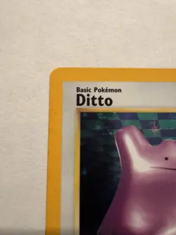 1999 Pokemon Fossil Ditto 3/62 Holo Rare Unlimited Wizards English Card - Image 5