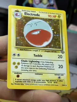 Electrode 2/64 Jungle 1999 Holo Rare WOTC Pokemon Card TCG - Image 4