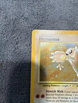 Pokemon TCG Hitmonlee 7/62 Fossil Holo Rare Unlimited - Image 5