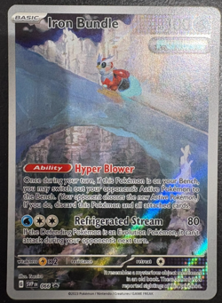 Pokemon TCG Iron Bundle SVP066 Black Star Promo NM - Image 1