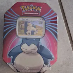 Pokemon TCG Knock Out Tin Box Snorlax Booster Promo English - Image 1