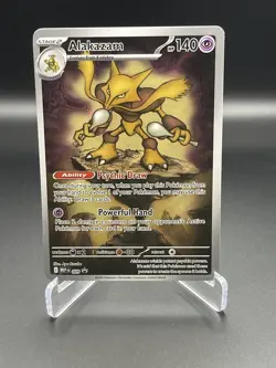 Pokemon TCG Alakazam MEP 009 Promo - Mega Evolution - Image 1