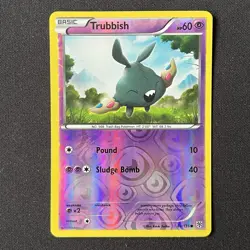 Trubbish Reverse Holo 64/135 Plasma Storm Pokemon Card - Image 2