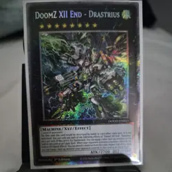 Yugioh TCG DoomZ XII End Drastrius Starlight Rare DOODEN045 1st Ed NM - Image 1