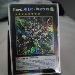 Yugioh TCG DoomZ XII End Drastrius Starlight Rare DOODEN045 1st Ed NM - Image 2