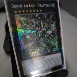 Yugioh TCG DoomZ XII End Drastrius Starlight Rare DOODEN045 1st Ed NM - Image 3