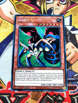 Insect Queen sbc1-end01 1st Edition (NM+) Secret Rare Yu-Gi-Oh! - Image 1