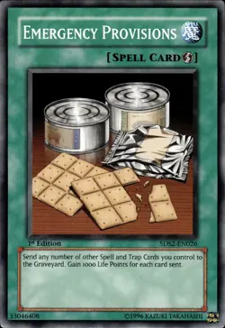 Emergency Provisions - 1st Edition 5DS2-EN026 - MP - YuGiOh - Image 1
