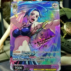 DIY Weiss Schwarz One Piece Nefertari Vivi SSP Holo NM TCG Signed Card Game - Image 1