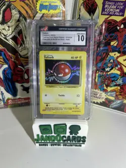 Pokemon TCG Classic Voltorb Holo 010/034 CGC 10 Gem Mint 2023 English - Image 1