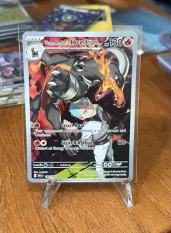 Team Rockets Houndoom IR 191/182 Scarlet and Violet Destined Rivals - Image 1