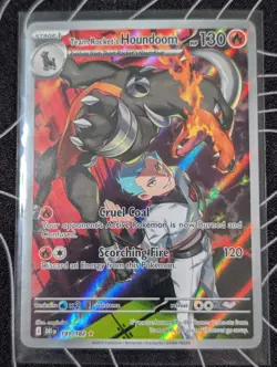 Team Rockets Houndoom IR 191/182 Scarlet and Violet Destined Rivals - Image 1