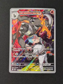 Team Rockets Houndoom IR 191/182 Scarlet and Violet Destined Rivals - Image 1