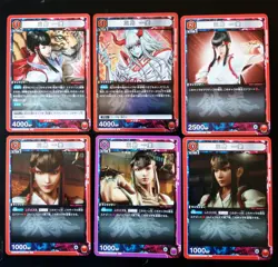 10 Union Arena TEKKEN 7 BANDAI TCG Holo Kazumi Heihachi UA13BT + Extra Cards - Image 1