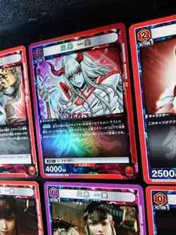 10 Union Arena TEKKEN 7 BANDAI TCG Holo Kazumi Heihachi UA13BT + Extra Cards - Image 2