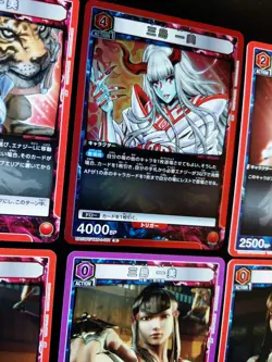 10 Union Arena TEKKEN 7 BANDAI TCG Holo Kazumi Heihachi UA13BT + Extra Cards - Image 3