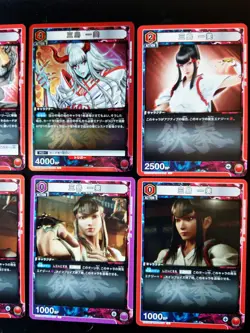 10 Union Arena TEKKEN 7 BANDAI TCG Holo Kazumi Heihachi UA13BT + Extra Cards - Image 4
