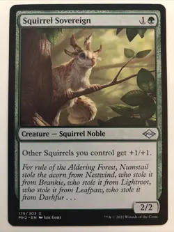 MTG Modern Horizons 2 Squirrel Sovereign 175/303 NM - Image 1