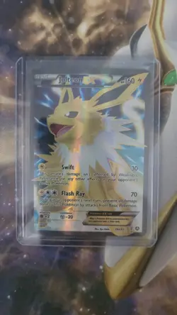 Jolteon EX 28a/83 Holo Full Art Promo Card Near Mint Condition - Image 1