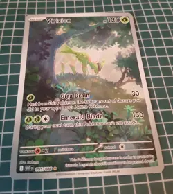 Virizion Illustration Rare SV: White Flare 095/086 NM English Pokemon Card - Image 3