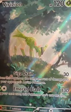 Virizion Illustration Rare SV: White Flare 095/086 NM English Pokemon Card - Image 4