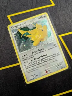 Dragonite DPBP180 Legends Awakenings Holo Promo Card Damaged - Image 2