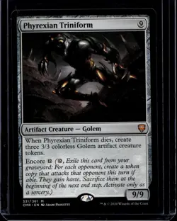 1x - Phyrexian Triniform - Commander Legends - NM MTG - Image 1