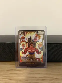 Son Gohan : GT FB09-105 Alternate Art Dual Evolution Dragon Ball Card English - Image 1