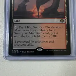 Bloodstained Mire Modern Horizons 3 Land Rare Colorless 216 Bruce Brenneise WOTC - Image 4