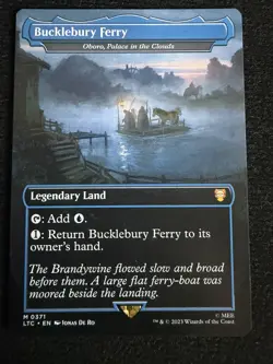 Magic MTG Bucklebury Ferry - Oboro, Palace in the Clouds - The Lord of the Rings - Image 1