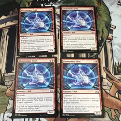 ELECTROSTATIC FIELD X 4 N/M GUILDS OF RAVNICA MAGIC THE GATHERING - Image 1