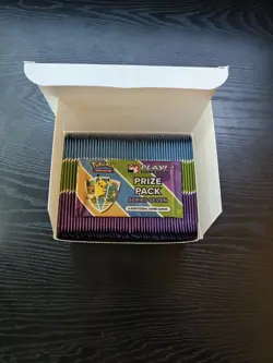 Pokemon TCG Box Of 50 Promo Card Packs Prize Pack Series 7 New Original Box - Image 1