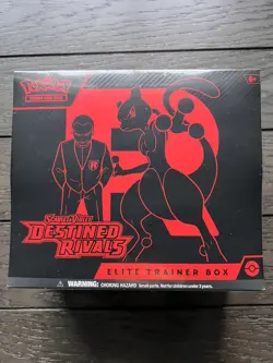 Pokemon TCG; Scarlet & Violet Destined Rivals Elite Trainer Box ETB Sealed - Image 1