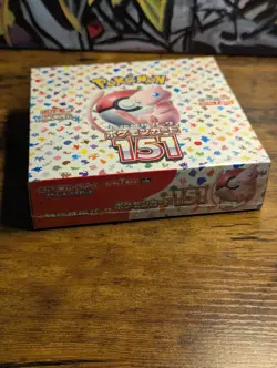 Pokemon 🍎 Scarlet & Violet Booster Box Pokemon 151 Japanese Sealed ✨ W/ Case 4521329346038 - Image 5