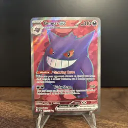 Pokemon Gengar EX Temporal Forces Full Art Rare 193/162 English NM - Image 1