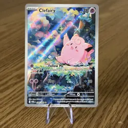 ENGLISH Pokemon TCG Perfect Order Clefairy illustration Rare 094/088 IN HAND - Image 1