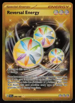 Reversal Energy 266/182 Hyper Rare Paradox Rift Pokemon - PQ - Image 1