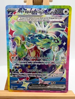 Pokemon Prismatic Evolutions - 169/131 Terapagos ex - SIR - NM/M - Image 1