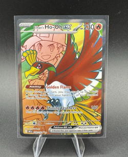 🔥 Ethan’s Ho-Oh ex 209/182 Secret Rare – Pokemon SV Destined Rivals – Mint/NM - Image 1