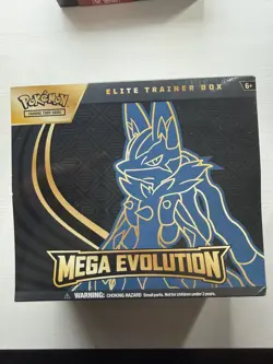 Pokemon TCG Mega Evolutions Lucario Elite Trainer Box ETB - IN HAND New Sealed - Image 1