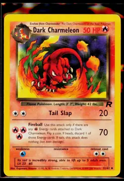 Pokemon TCG - Team Rocket - Unlimited - Dark Charmeleon 32/82 MP - Image 1