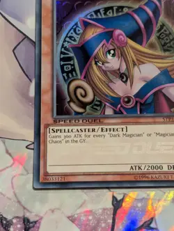 Dark Magician Girl STP1-EN002 Super Rare UNL Edition YuGiOh Card - Image 4