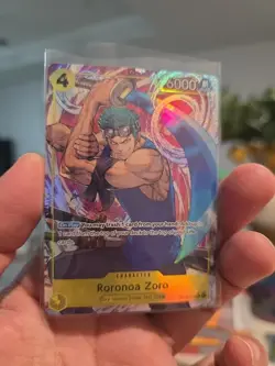 One Piece Card Game Roronoa Zoro OP15-113 SR Alt Art Adventure on KAMI's Island - Image 2