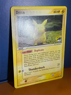 Pokemon Delta Species Ditto (Pikachu) Comic Con Promo Card 63/113 - Vintage Rare - Image 2