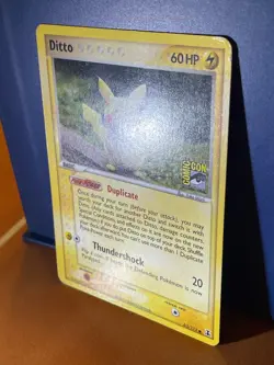 Pokemon Delta Species Ditto (Pikachu) Comic Con Promo Card 63/113 - Vintage Rare - Image 4